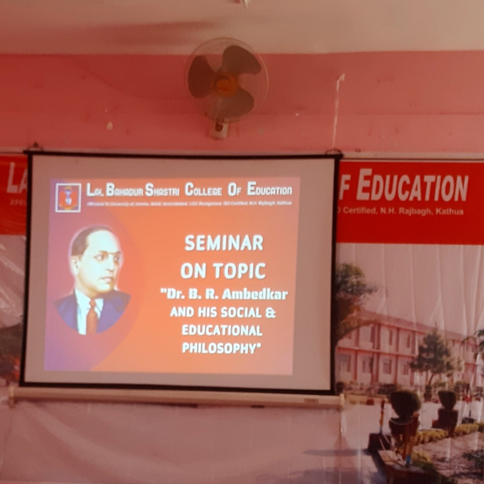 Read more about the article Seminar on “Dr. B. R. Ambedkar and his social and educational philosophy “